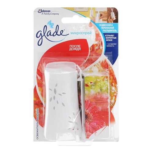 Освежитель воздуха Glade после дождя 10 мл в Фикс Прайс