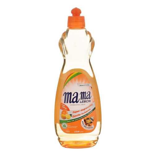 Гель для мытья посуды Mama Lemon Tough on Grease цитрус антибактериальный 750 мл в Фикс Прайс