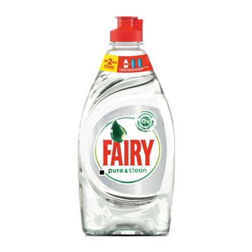 Средство для мытья посуды Fairy pure&clean 450 мл в Фикс Прайс
