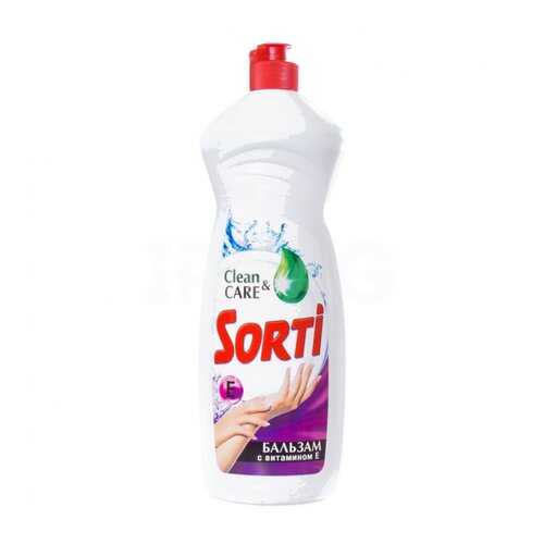 Средство для мытья посуды sorti clean&care с витамином e, 900 г в Фикс Прайс