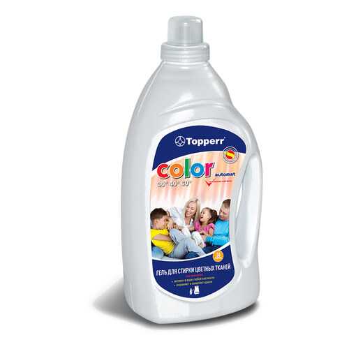 Гель Topperr color для стирки цветного белья в Фикс Прайс
