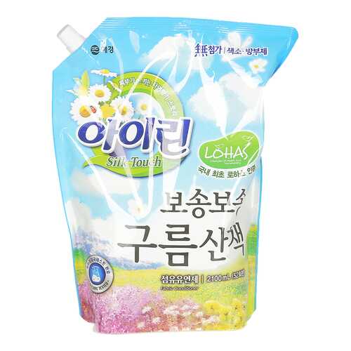 Кондиционер для белья KeraSys irin fabric softener прогулка в облаках 2100 мл в Фикс Прайс