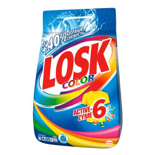 Порошок Losk color стиральный 4.05 л в Фикс Прайс