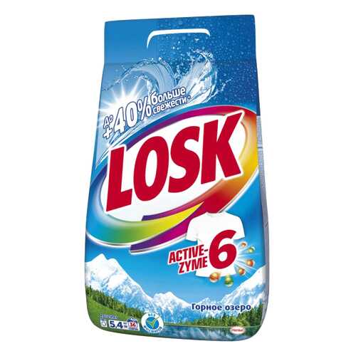 Порошок Losk стиральный автомат Горное озеро в Фикс Прайс