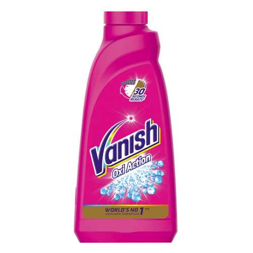 Пятновыводитель Vanish oxi action для тканей жидкий 1000 мл в Фикс Прайс