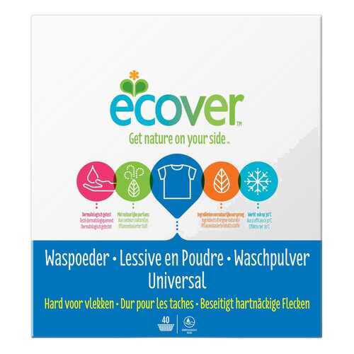 Стиральный порошок Ecover universal концентрированный инновационная формула 3 кг в Фикс Прайс