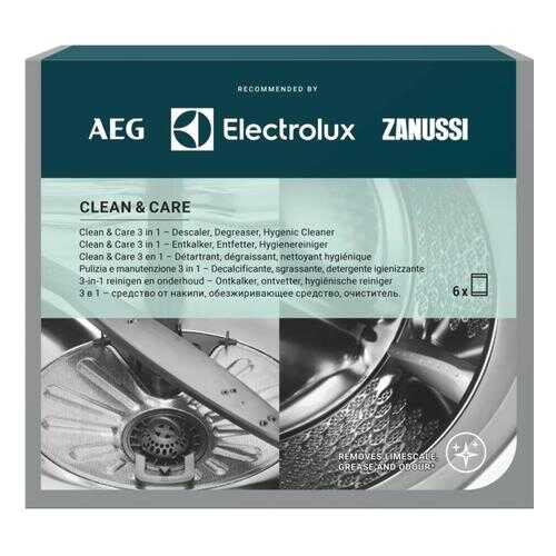 Чистящее средство Electrolux 3в1 Clean&Care 12 пакетиков по 50 г в Фикс Прайс