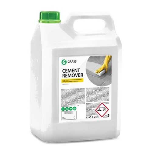 GRASS Средство для очистки после ремонта Cement Remover канистра 5,8кг в Фикс Прайс