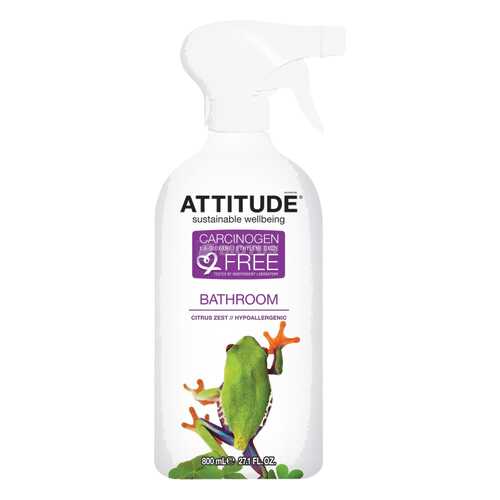 Очиститель для ванных комнат Attitude чайное дерево и лайм спрей в Фикс Прайс