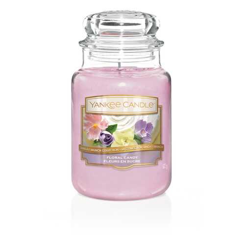 Ароматическая свеча Yankee Candle Floral Candy Свеча 623 г в Фикс Прайс