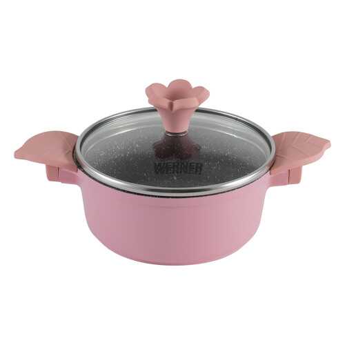 Кастрюля WERNER, MINI, 0,5 л, розовый в Фикс Прайс