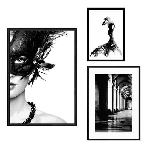 Набор постеров Коллаж Fashion №66 110х100 см в Фикс Прайс