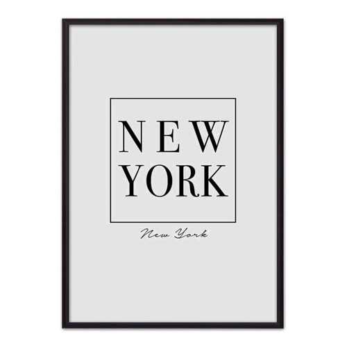 Постер в рамке New-York 40х60 см в Фикс Прайс