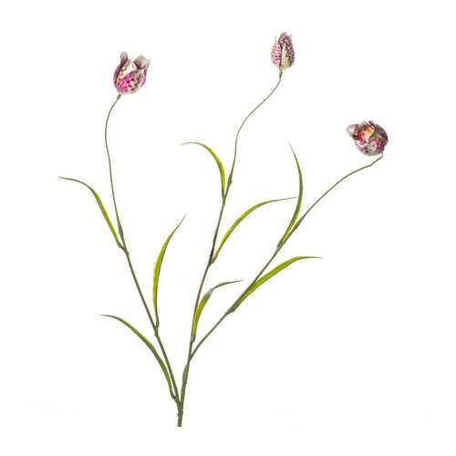 Искусственные цветы Silk-ka Фритиллярия 70см, цвет сиреневый в Фикс Прайс
