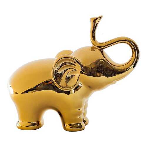 Статуэтка Золотой слон 10K9115B в Фикс Прайс