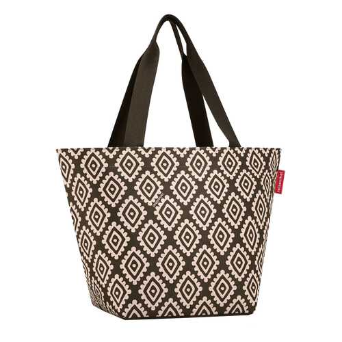 Сумка хозяйственная Reisenthel Shopper M Diamonds Mocha ZS6039 в Фикс Прайс