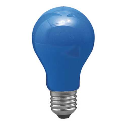 Лампа AGL, E27, синяя 40W 40044 в Фикс Прайс