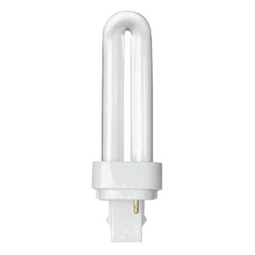 Лампа ESL 230V 10W=50W G24d1 (D-34mm,H-119mm) теплый белый 88110 в Фикс Прайс