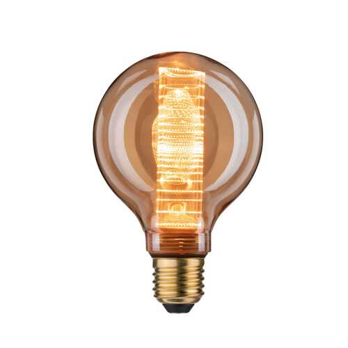 Лампа LED G95 Innenkolb ring 200lm E27 gold 28603 в Фикс Прайс