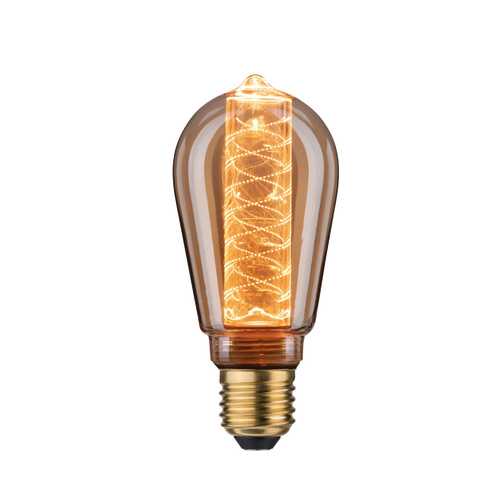 Лампа LED ST64 Innenkolb spiral 200lm E27 gold 28598 в Фикс Прайс