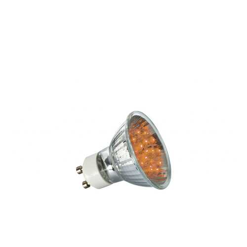 Лампа рефлекторная LED 1W GU10 оранжевая 28024 в Фикс Прайс