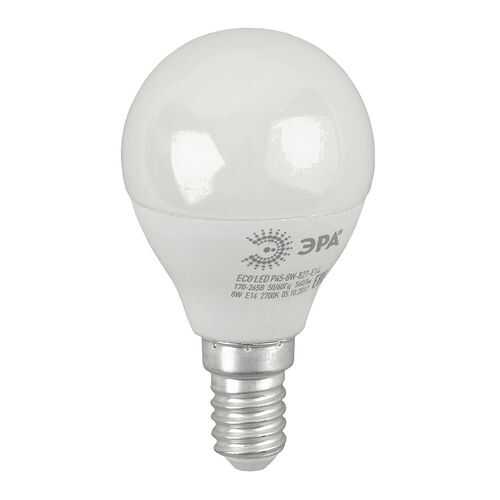 Лампа светодиодная 8W ЭРА ECO LED smd P45 в Фикс Прайс