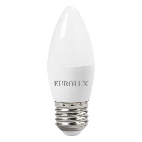 Лампа светодиодная EUROLUX LL-E-C37-6W-230-2,7K-E27 в Фикс Прайс