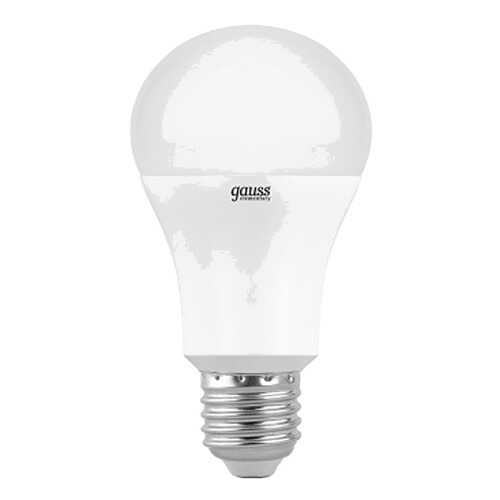 Лампочка Gauss Elementary LED A 60 15 W E 27 2700 K 23215 в Фикс Прайс