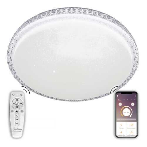Люстра 80W Natali Kovaltseva, LED LAMPS 81078 Управление с пульта ДУ, смартфона, планшета в Фикс Прайс