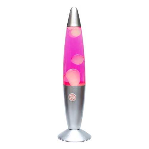 Лава-лампа, 41 см, Белая/Розовая в Фикс Прайс