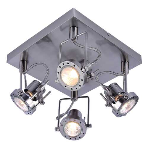 Спот Arte Lamp A4300PL-4SS gu10 в Фикс Прайс