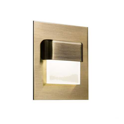 Citilux CLD006K3 Скалли Квадр. Бронза 1W*3000K встраиваемый светильник в Фикс Прайс