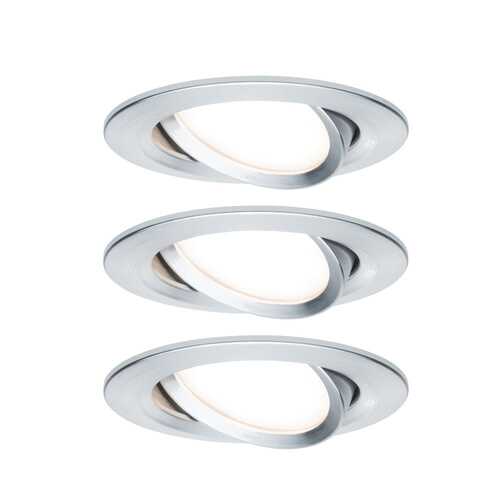 Светильник встраиваемый, комплект Nova Coin 3stepdim LED 3x6,5 93487 в Фикс Прайс