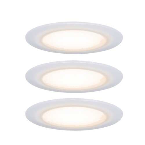 Светильник встраиваемый, комплект Suon warm-dim IP44 3x6.5W, 2000-2700К 99942 в Фикс Прайс