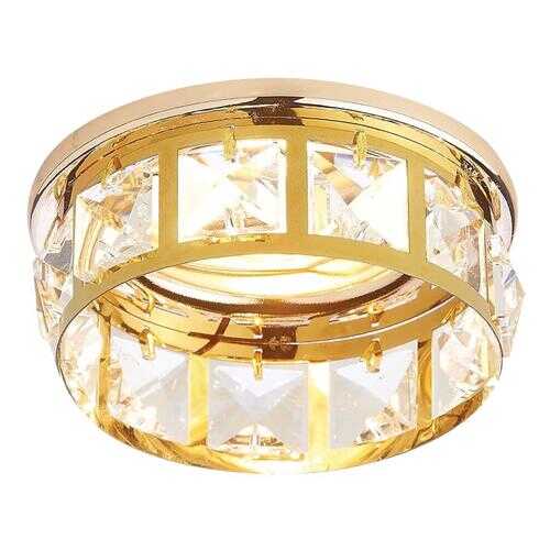 Встраиваемый светильник Ambrella light Crystal K101 CL/G в Фикс Прайс