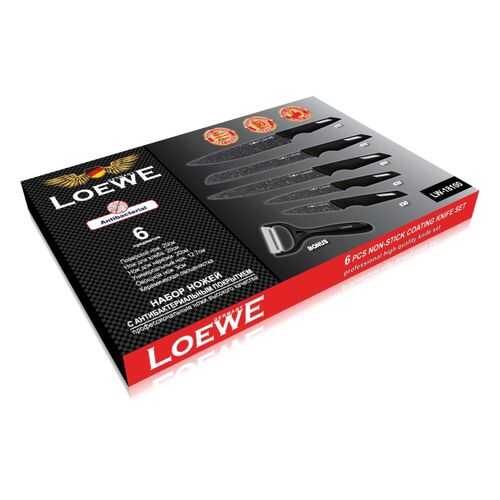 Набор ножей Loewe LW-18100 6 шт в Фикс Прайс