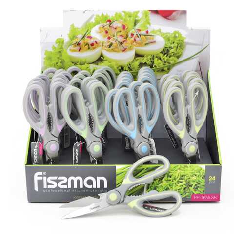 Ножницы бытовые 20 см кухонные (нерж. сталь) Fissman 7655 в Фикс Прайс