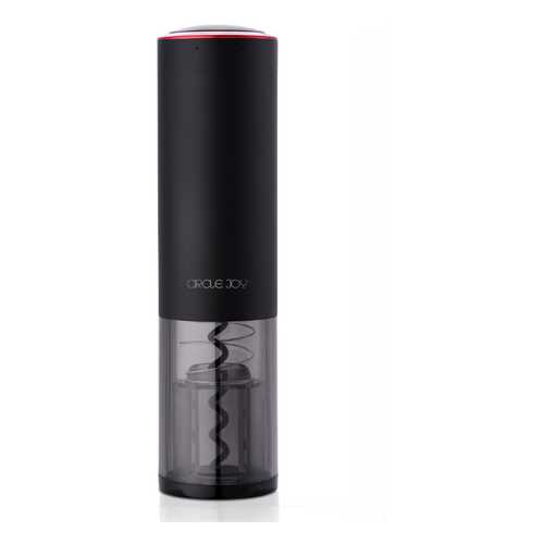 Электрический штопор Xiaomi Circle Joy Round Stainless Steel Electric Wine Opener Black в Фикс Прайс