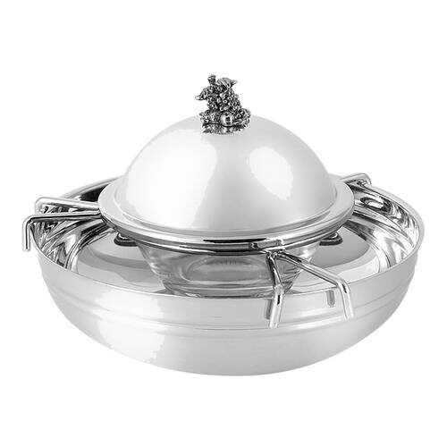 Икорница на подставке Regent Silverware Винтаж в Фикс Прайс