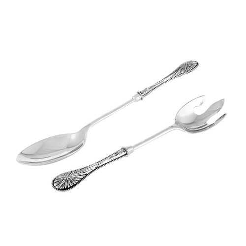 Набор сервировочный салатный Regent Silverware Британи, нержавеющая сталь в Фикс Прайс
