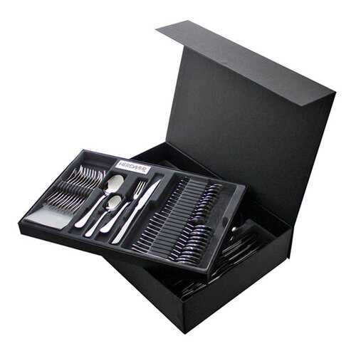 Набор столовых приборов Herdmar 1911 BLACK, 24 предмета в Фикс Прайс