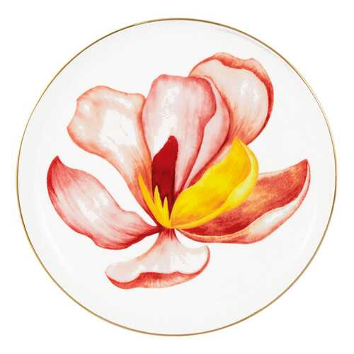 Тарелка Magnolia 19 см Flowers Julia Vysotskaya 57983 в Фикс Прайс