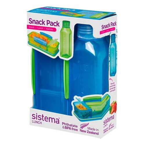 Sistema Набор Snack: контейнер и бутылка 475мл в Фикс Прайс