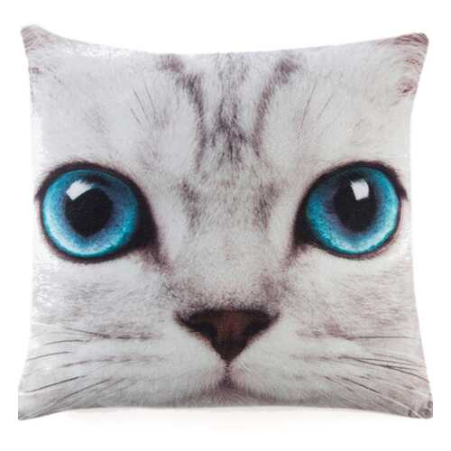 Декоративная подушка Catseye London SILVER KITTY 44x44 cм в Фикс Прайс