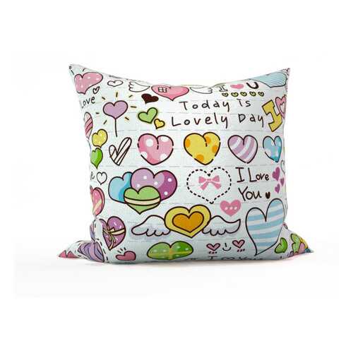 Подушка StickButik 45x45 см в Фикс Прайс
