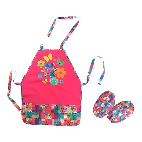 Фартук с нарукавниками ErichKrause® Patchwork в Фикс Прайс