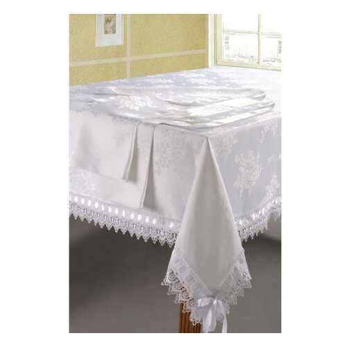 Скатерть и 4 салфетки SL Andie 150x180 см в Фикс Прайс