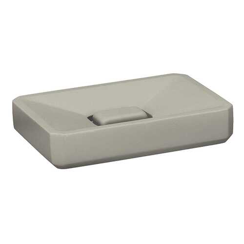 Мыльница Kleine Wolke Loft Stone Grey Серый в Фикс Прайс